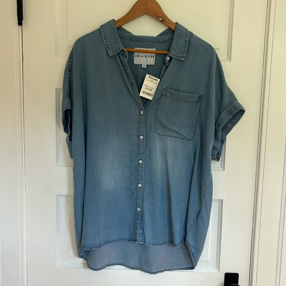 Lola River Women’s Blue Jean top